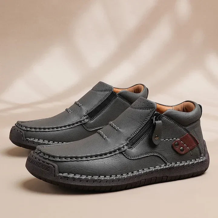 Premium Handmade Leather Boots for Men | Arch Support & Wide Toe Box