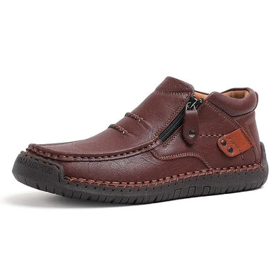 Premium Handmade Leather Boots for Men | Arch Support & Wide Toe Box