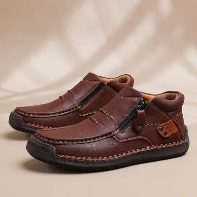 Premium Handmade Leather Boots for Men | Arch Support & Wide Toe Box