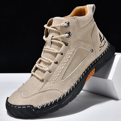 Men’s Premium Handmade Leather Boots | Arch Support & Wide Toe Box