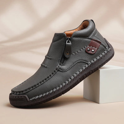Premium Handmade Leather Boots for Men | Arch Support & Wide Toe Box