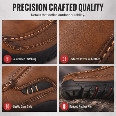 Men's Casual Premium Leather Slip-On Shoes