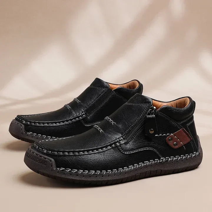 Premium Handmade Leather Boots for Men | Arch Support & Wide Toe Box
