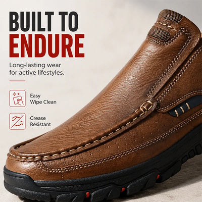 Men's Casual Premium Leather Slip-On Shoes