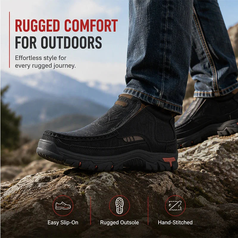 Men's Casual Premium Leather Slip-On Shoes