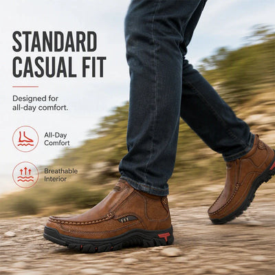 Men's Casual Premium Leather Slip-On Shoes