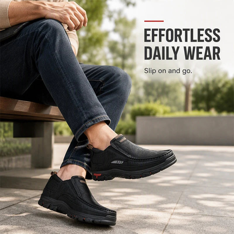 Men's Casual Premium Leather Slip-On Shoes